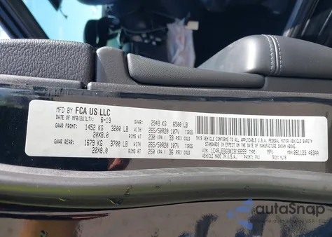 2019 Jeep Grand Cherokee Limited X 4X2 from USA, damaged, VIN 1C4RJEBG9KC816699